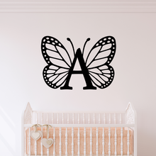  Personalized Butterfly Metal Letter