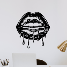  Melting Lips Metal Wall Art