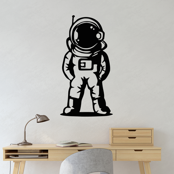 Metal Astronaut Wall Art