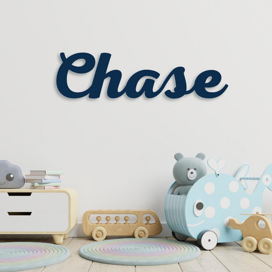 Wooden Name Sign - Style Chase