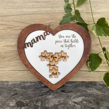  Birthday Gift for Mom from Daughter, Son Personalized Wooden Sign w/ Child Names, Grandma Birthday Gift from Grandkids, Custom Rustic Wood Mom Sign