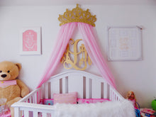  Crown Canopy, Glitter Gold Bed Crown Princess Wall Decor