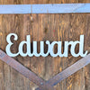 Wooden Name Sign - Style Charlie